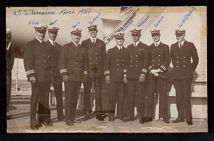USS Tennessee Naval officers